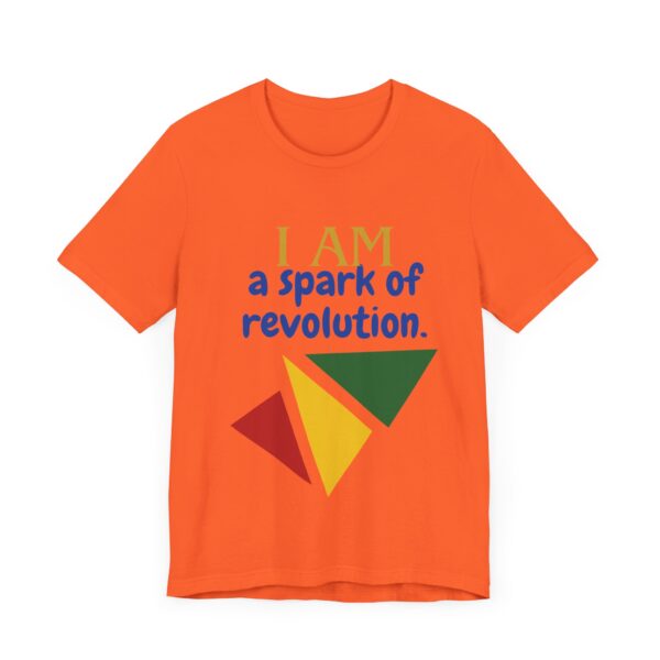 I AM a spark of revolution (Black History Month Collection) - Aksan Fos T-Shirt - Image 15