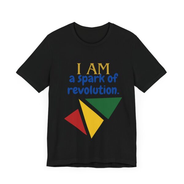 I AM a spark of revolution (Black History Month Collection) - Aksan Fos T-Shirt - Image 11