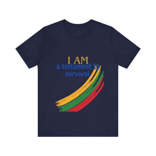 I AM a testament to survival (Black History Month Collection) - Aksan Fos T-Shirt