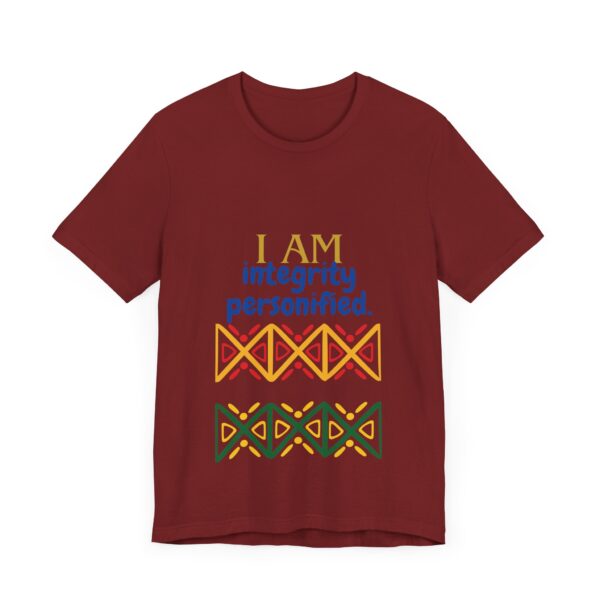 I AM integrity personified Black History Month Collection) - Aksan Fos T-Shirt - Image 31