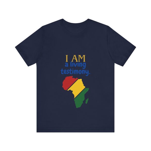 I AM a living testimony (Black History Month Collection) - Aksan Fos T-Shirt