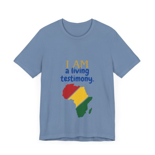 I AM a living testimony (Black History Month Collection) - Aksan Fos T-Shirt - Image 27