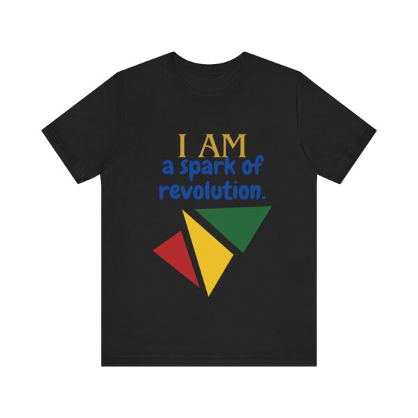 I AM a spark of revolution (Black History Month Collection) - Aksan Fos T-Shirt - Image 9