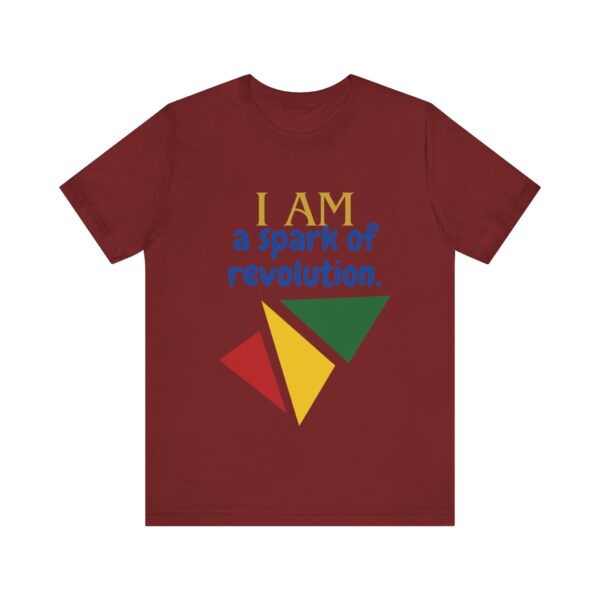 I AM a spark of revolution (Black History Month Collection) - Aksan Fos T-Shirt - Image 29