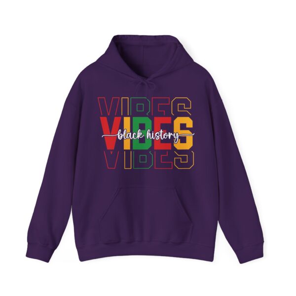 Black History Vibes - Aksan Fos Unisex Heavy Blend Hooded Sweatshirt - Image 18