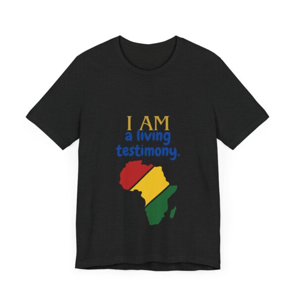 I AM a living testimony (Black History Month Collection) - Aksan Fos T-Shirt - Image 19