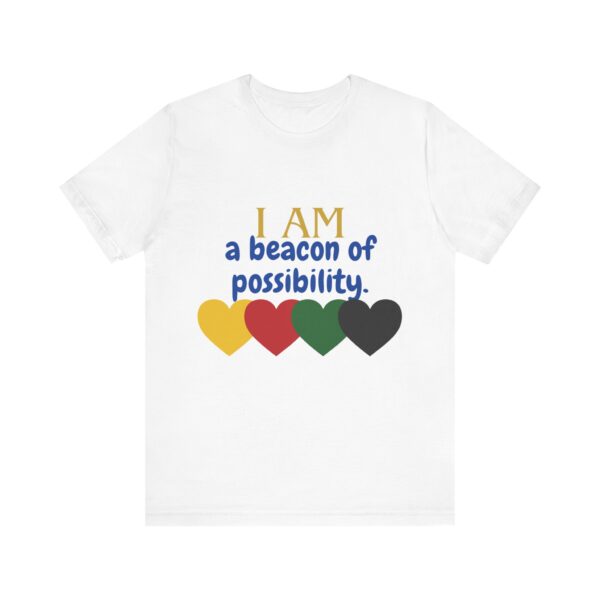 I AM a beacon of possibility (Black History Month Collection) - Aksan Fos T-Shirt - Image 14