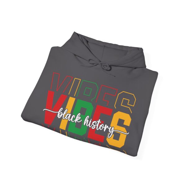 Black History Vibes - Aksan Fos Unisex Heavy Blend Hooded Sweatshirt - Image 17