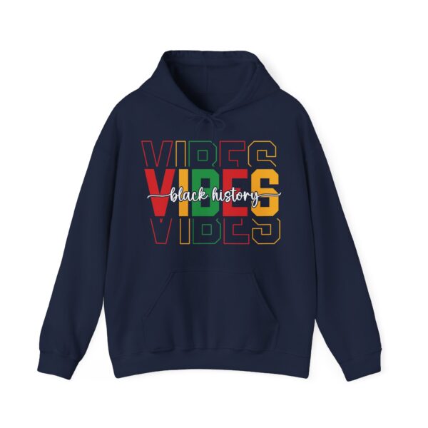 Black History Vibes - Aksan Fos Unisex Heavy Blend Hooded Sweatshirt - Image 34