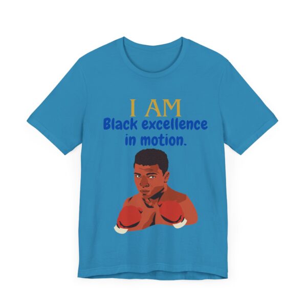 I AM Black excellence in motion (Black History Month Collection) - Aksan Fos T-Shirt - Image 32