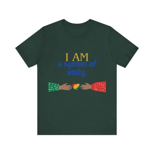 I AM a symbol of unity (Black History Month Collection) - Aksan Fos T-Shirt