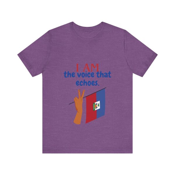 I AM the voice that echoes (Black History Month Collection) - Aksan Fos T-Shirt