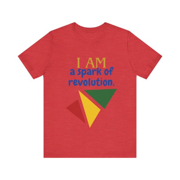 I AM a spark of revolution (Black History Month Collection) - Aksan Fos T-Shirt - Image 25