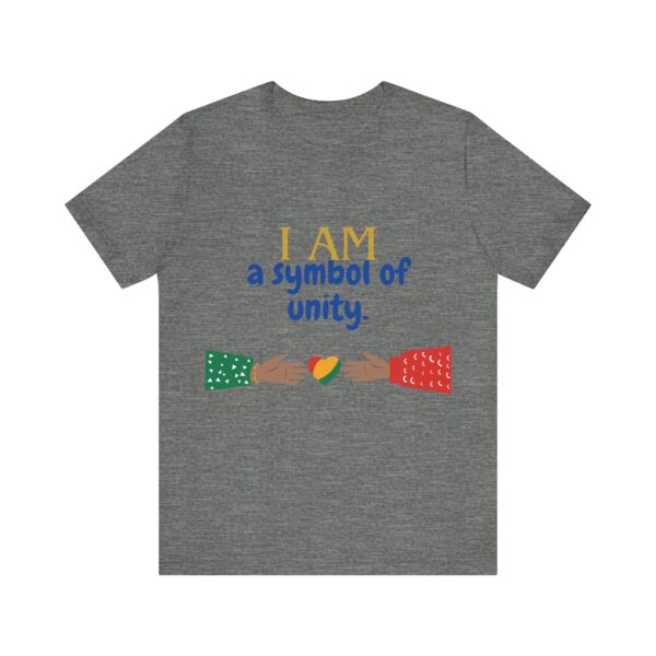 I AM a symbol of unity (Black History Month Collection) - Aksan Fos T-Shirt - Image 5