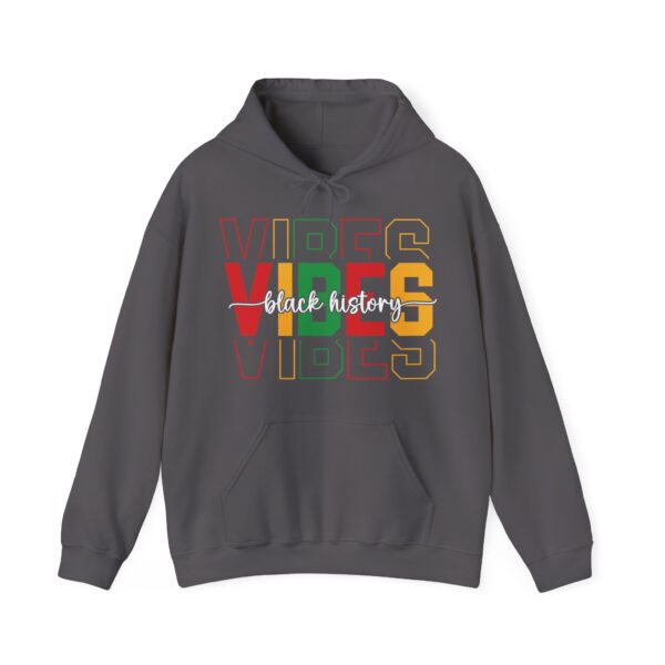 Black History Vibes - Aksan Fos Unisex Heavy Blend Hooded Sweatshirt - Image 14