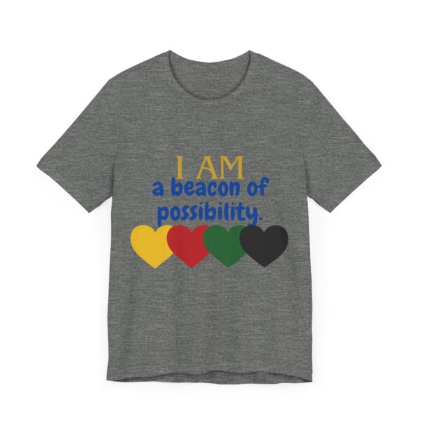 I AM a beacon of possibility (Black History Month Collection) - Aksan Fos T-Shirt - Image 24