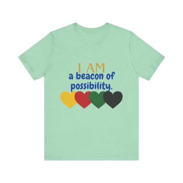 I AM a beacon of possibility (Black History Month Collection) - Aksan Fos T-Shirt - Image 10