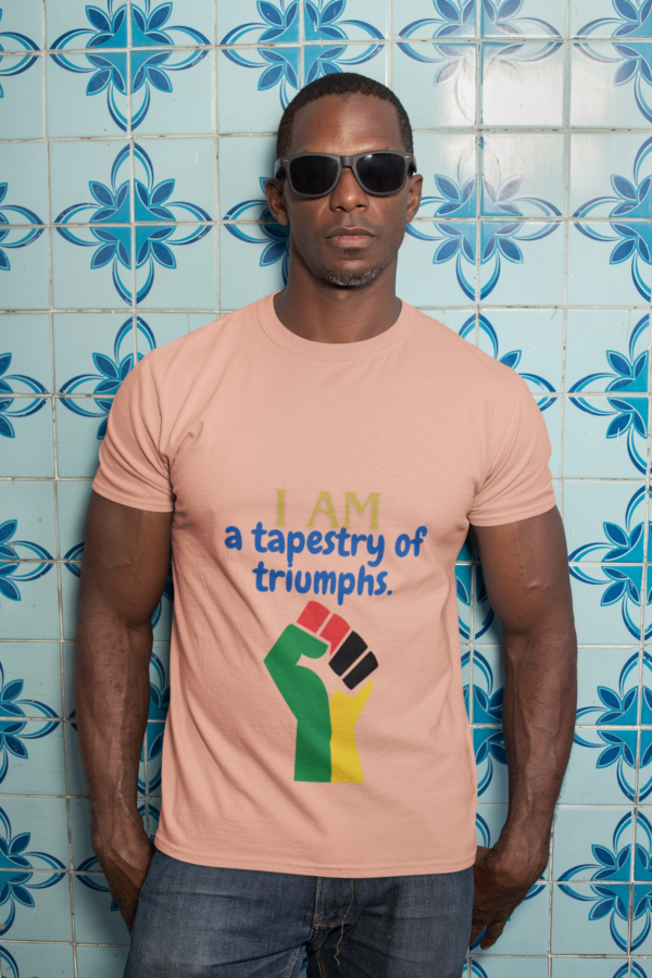 I AM a tapestry of triumphs (Black History Month Collection) - Aksan Fos T-Shirt