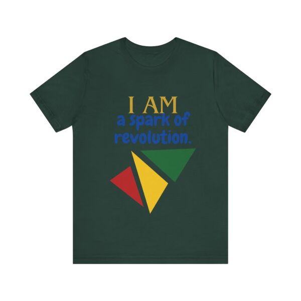 I AM a spark of revolution (Black History Month Collection) - Aksan Fos T-Shirt