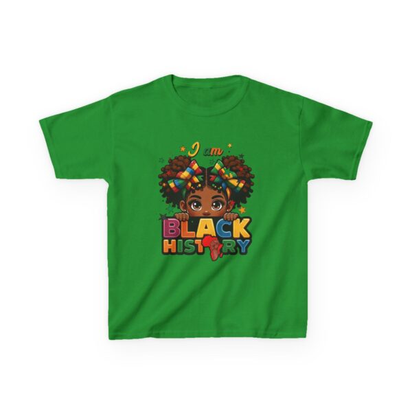 I AM Black History (boy) (Black History Month Collection) - Aksan Fos Kids T-Shirt - Image 12