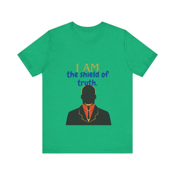 I AM the shield of truth (Black History Month Collection) - Aksan Fos T-Shirt - Image 5