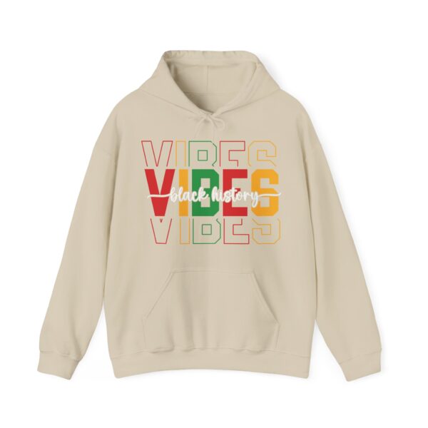 Black History Vibes - Aksan Fos Unisex Heavy Blend Hooded Sweatshirt - Image 26