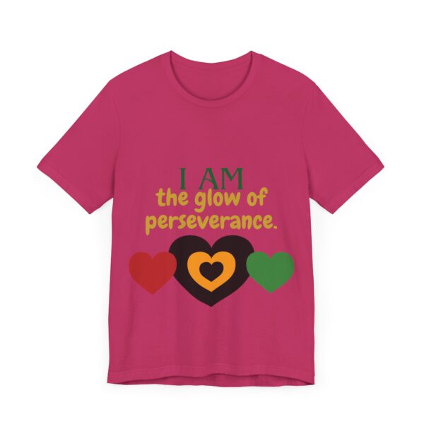 I AM the glow of perseverance (Black History Month Collection) - Aksan Fos T-Shirt - Image 15