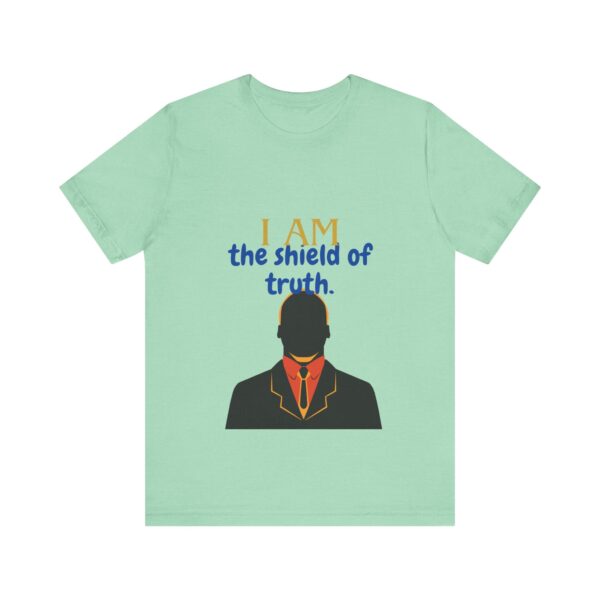 I AM the shield of truth (Black History Month Collection) - Aksan Fos T-Shirt - Image 9