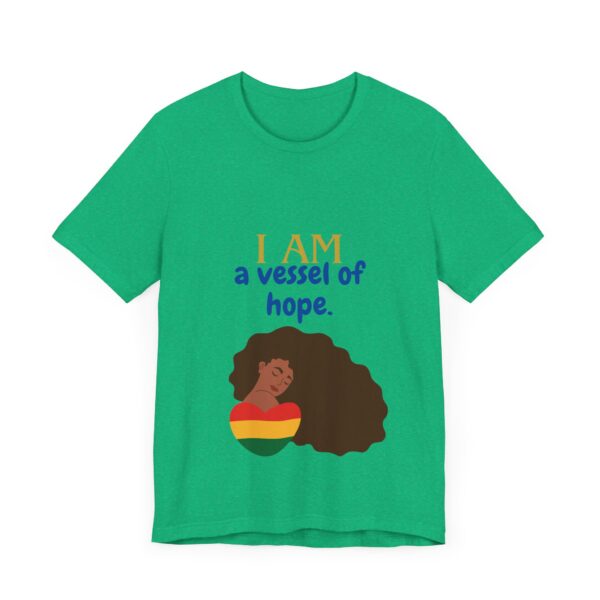 I AM a vessel of hope (Black History Month Collection) - Aksan Fos T-Shirt - Image 9