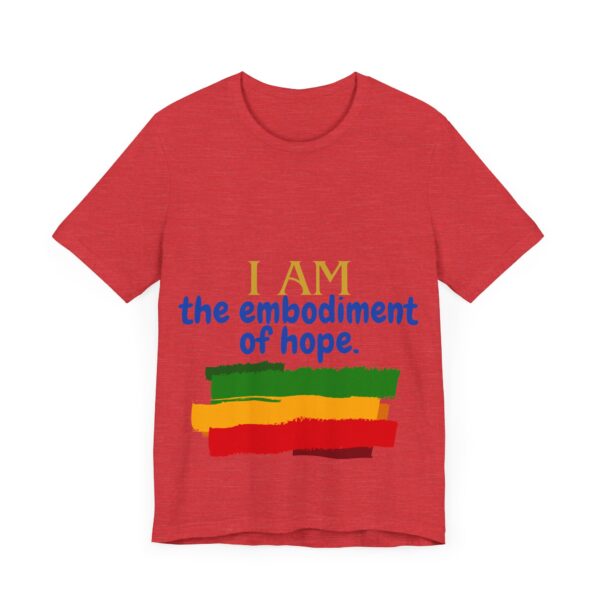 I AM the embodiment of hope (Black History Month Collection) - Aksan Fos T-Shirt - Image 43