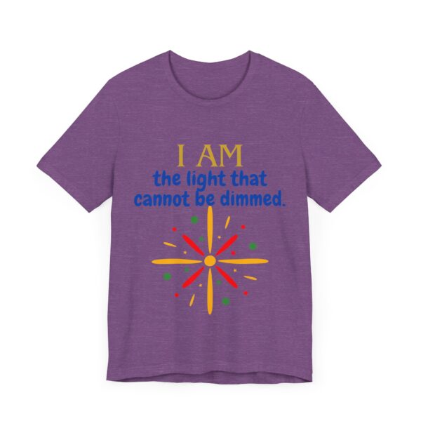 I AM the light that cannot be dimmed (Black History Month Collection) - Aksan Fos T-Shirt - Image 51