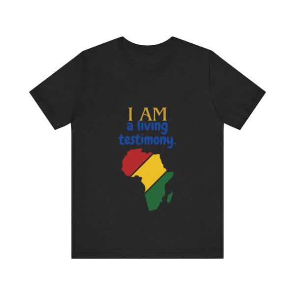 I AM a living testimony (Black History Month Collection) - Aksan Fos T-Shirt - Image 17